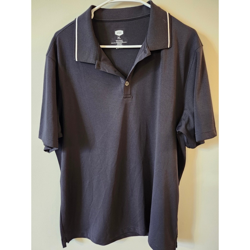 Berkley Jensen Polo Men's Size XL Black‎